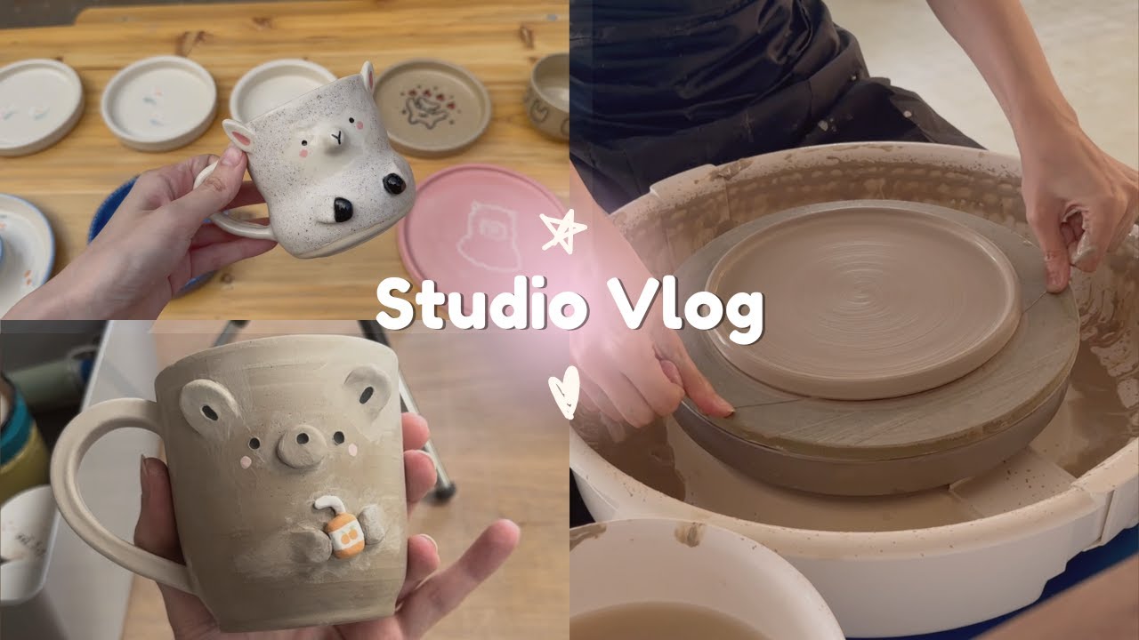 Bank Holiday Weekend at the Ceramics Studio Vlog