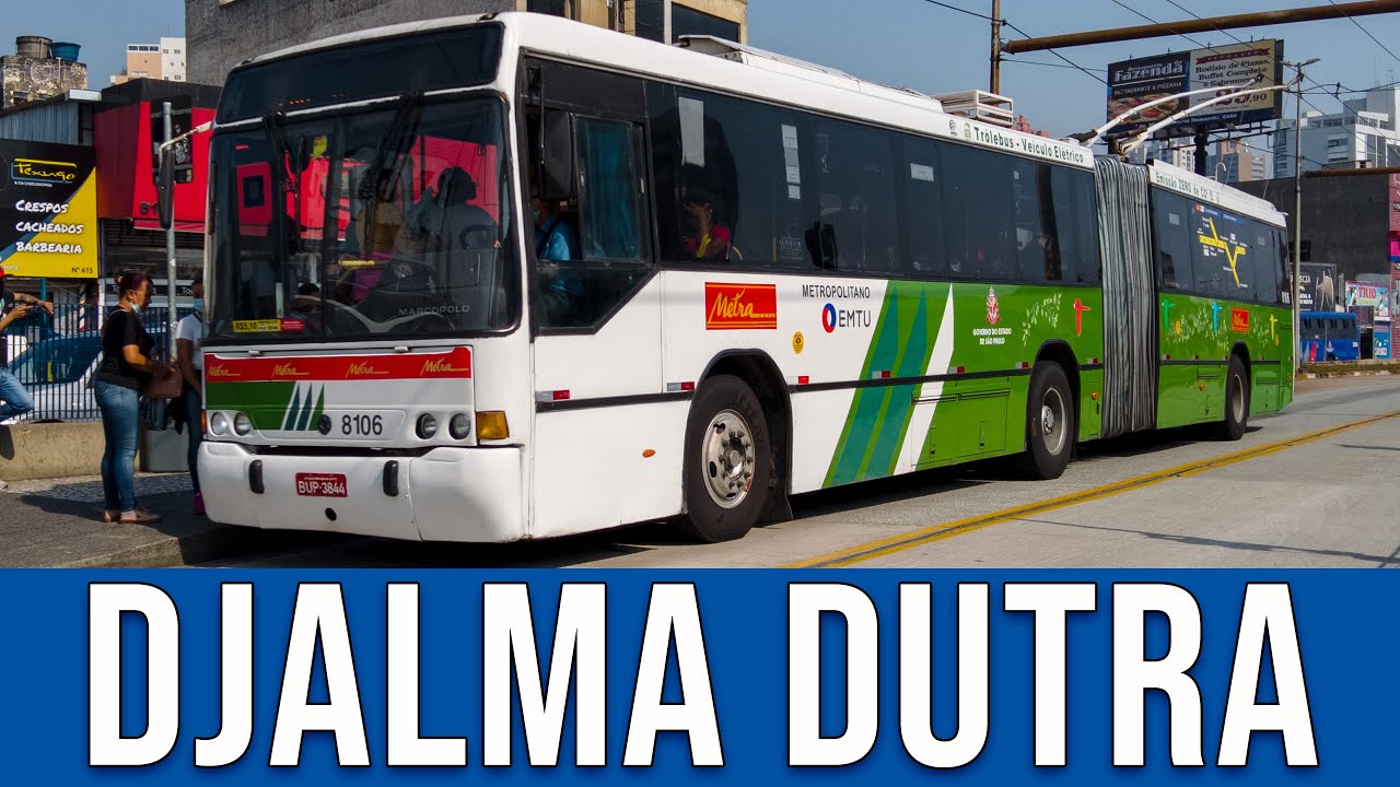 Parada Djalma Dutra (Avenida Brigadeiro Faria Lima) - Movimentação de Ônibus #696