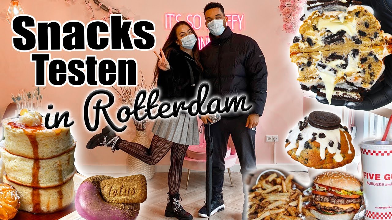 SNACK TESTEN IN ROTTERDAM | Nochtli & Jeremy