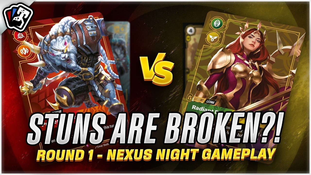 Can STUNS Break The META? | R1: Rengar vs Leona | Unleashed Riftbound Nexus Night