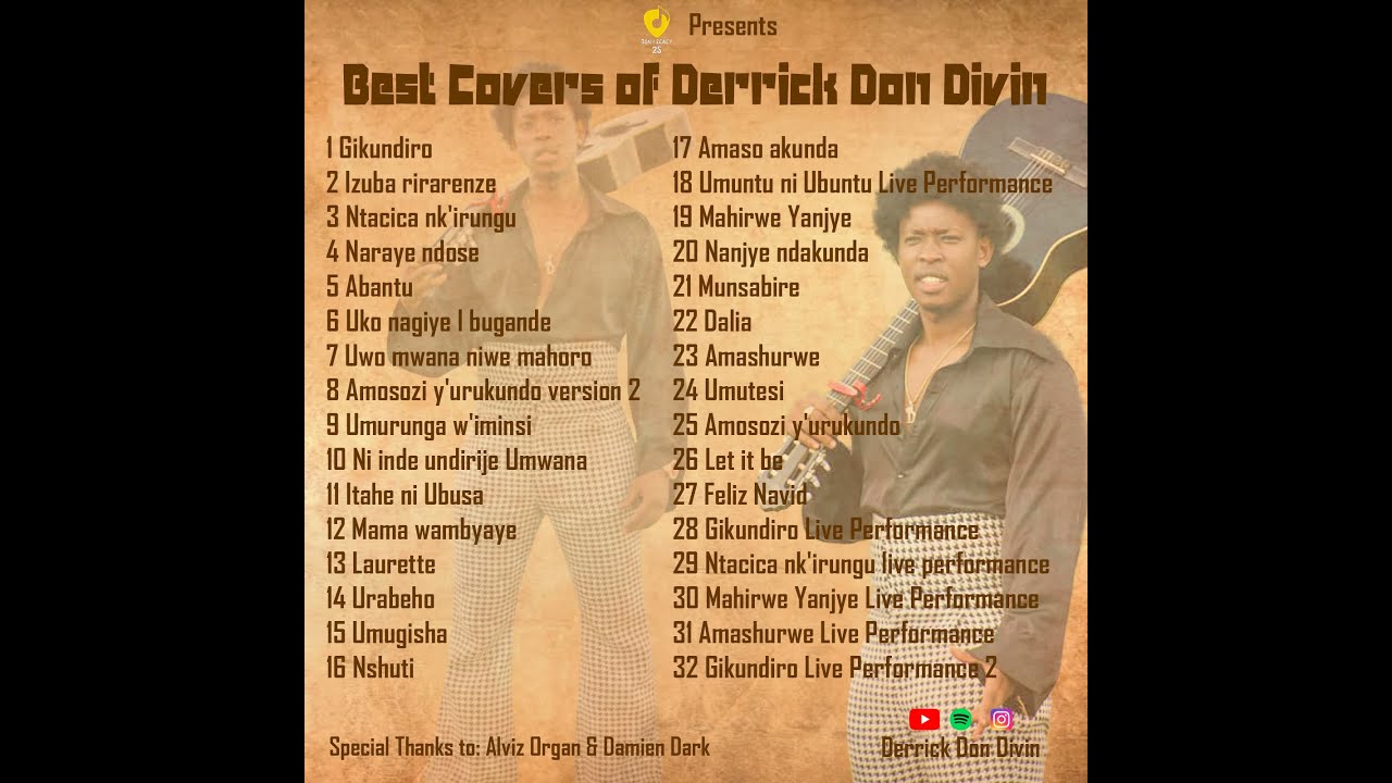 Best Covers of Derrick Don Divin(Derrick Prod 2019-2023_-Don Legacy Record)