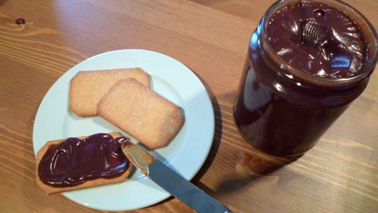 Crema de cacao con avellanas para Thermomix ( Tipo Nocilla , Nutella ...  ) ✅