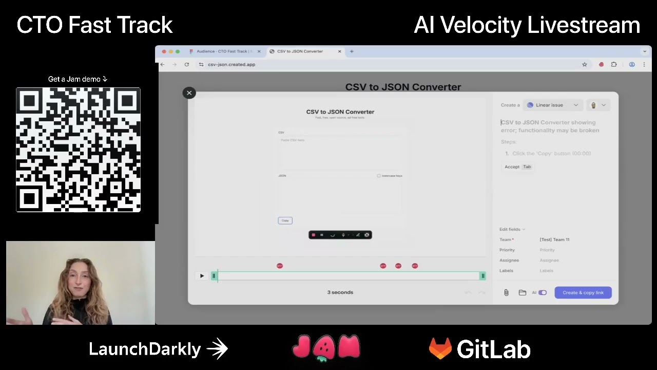 This AI Cuts Bug Back-and-Forth by 88% | Dani Grant (Jam.dev) at CTO Fast Track