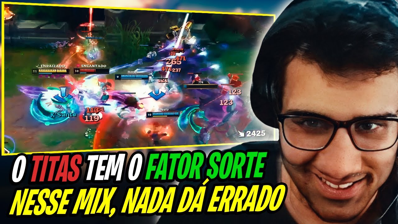 ABSOLUT E BULAS REAGINDO AO TITAN vs CELO NO MIX DO RANDAL