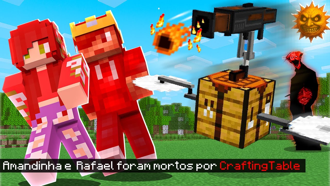 MINECRAFT MAS TUDO TENTA ME MATAR!!
