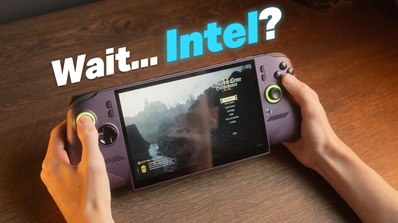 Я играл в игры на одной из самых быстрых портативных консолей &mdash; Intel.