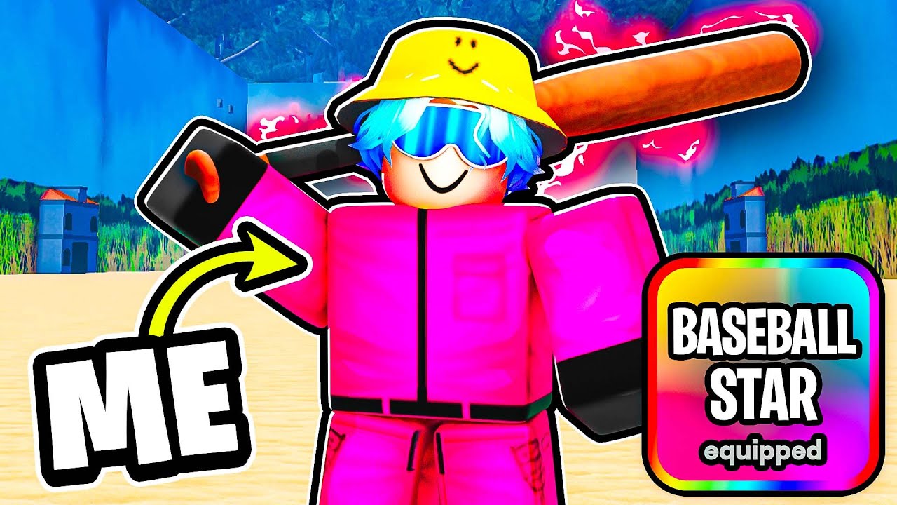 Unlocking 0.001% SECRET BASEBALL STAR in Roblox Ink game