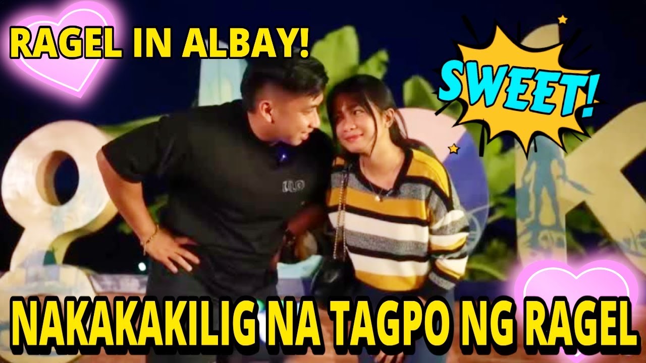 NAKAKAKILIG NA TAGPO NILA COACH RALPH AT ANGELICA SA ALBAY! BUMALIK ANG KULITAN NG RAGEL! #love