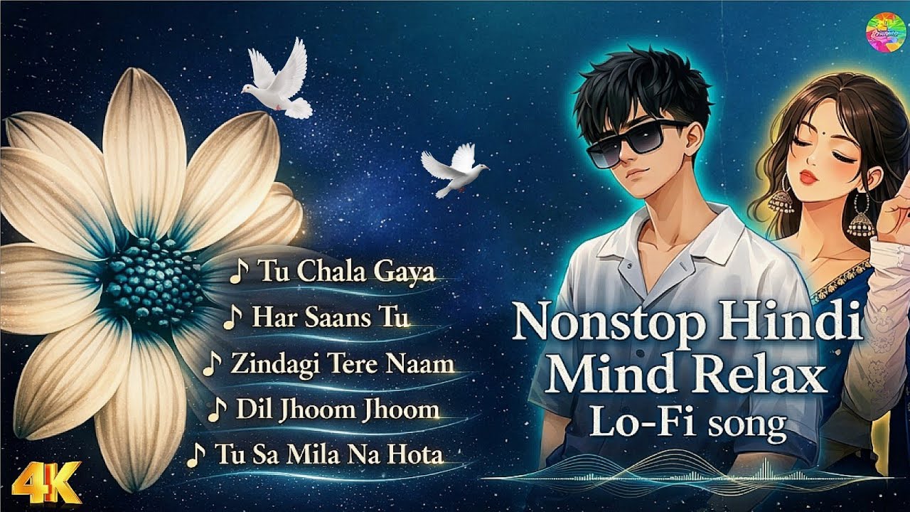 Nonstop Hindi Mind Relax Lo-Fi Song | Night Sleeping Song | [slowed+ reverb] slow motion song | 