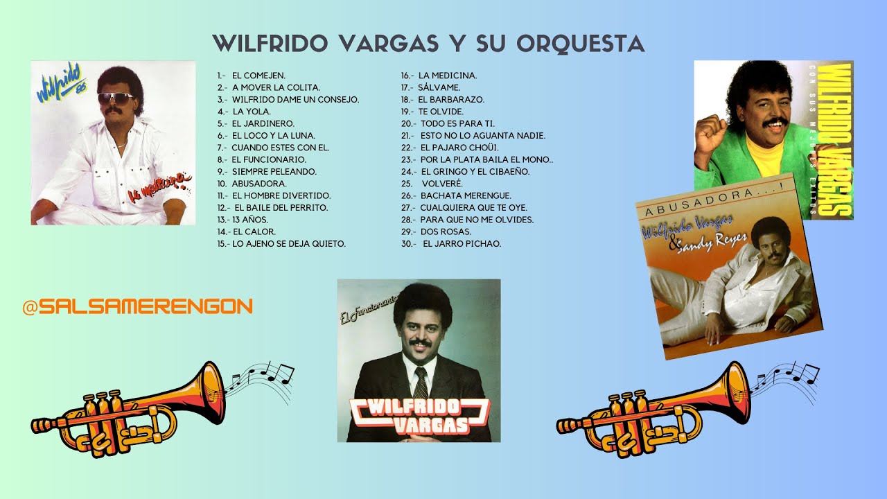 WILFRIDO VARGAS Y Orquesta  &Eacute;xitos Vol.1
