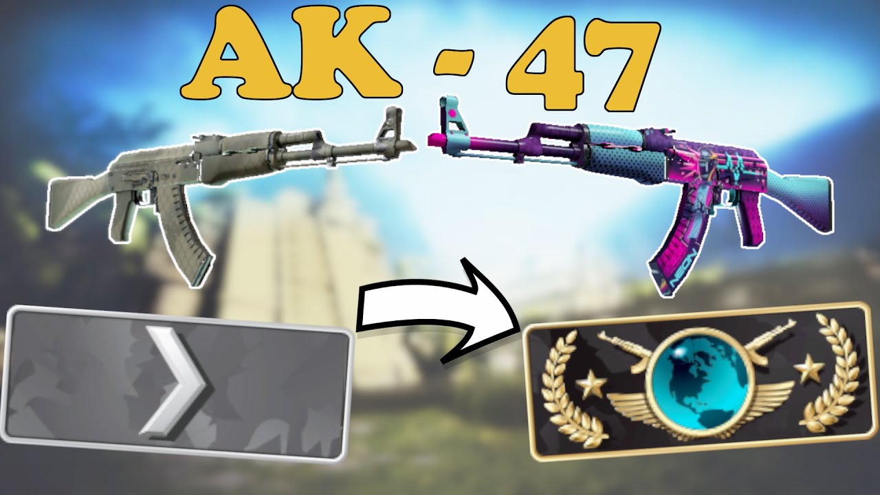 Silver 1 to Global Elite ⭐ AK-47 CSGO
