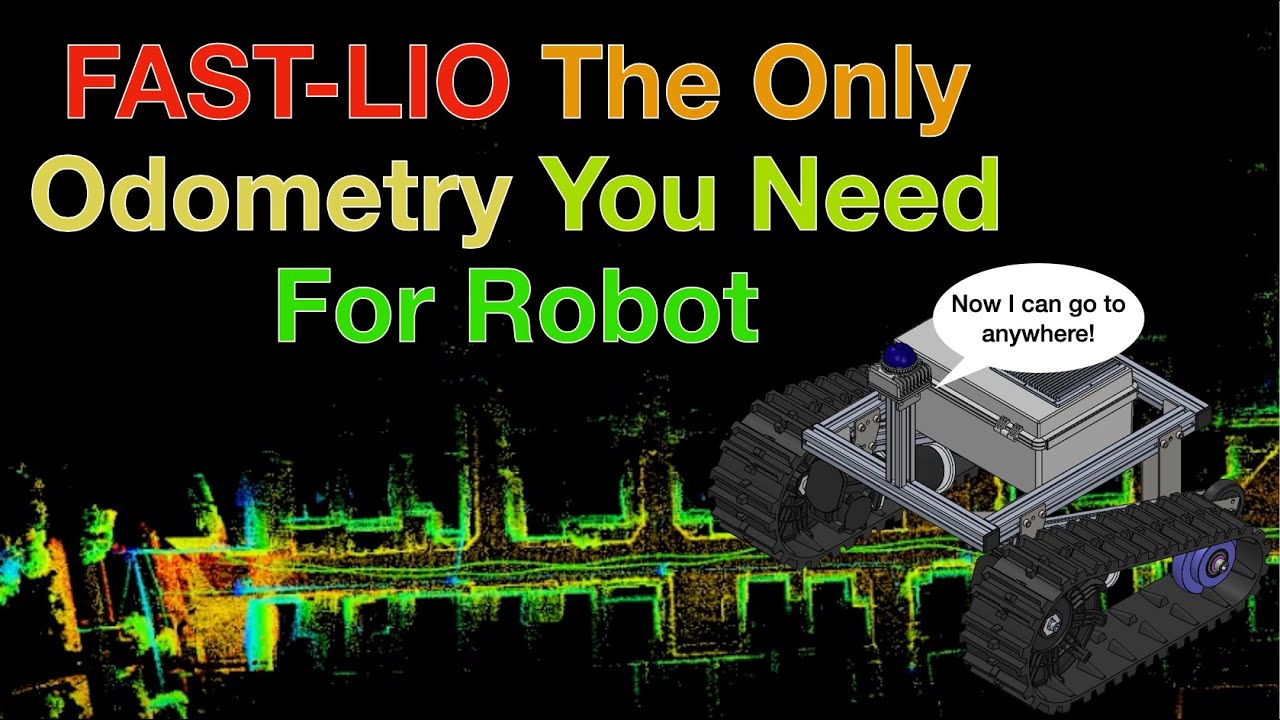 Robust Odometry and Fully Autonomous Driving Robot |  ATCrawler x FAST-LIO x Navigation2
