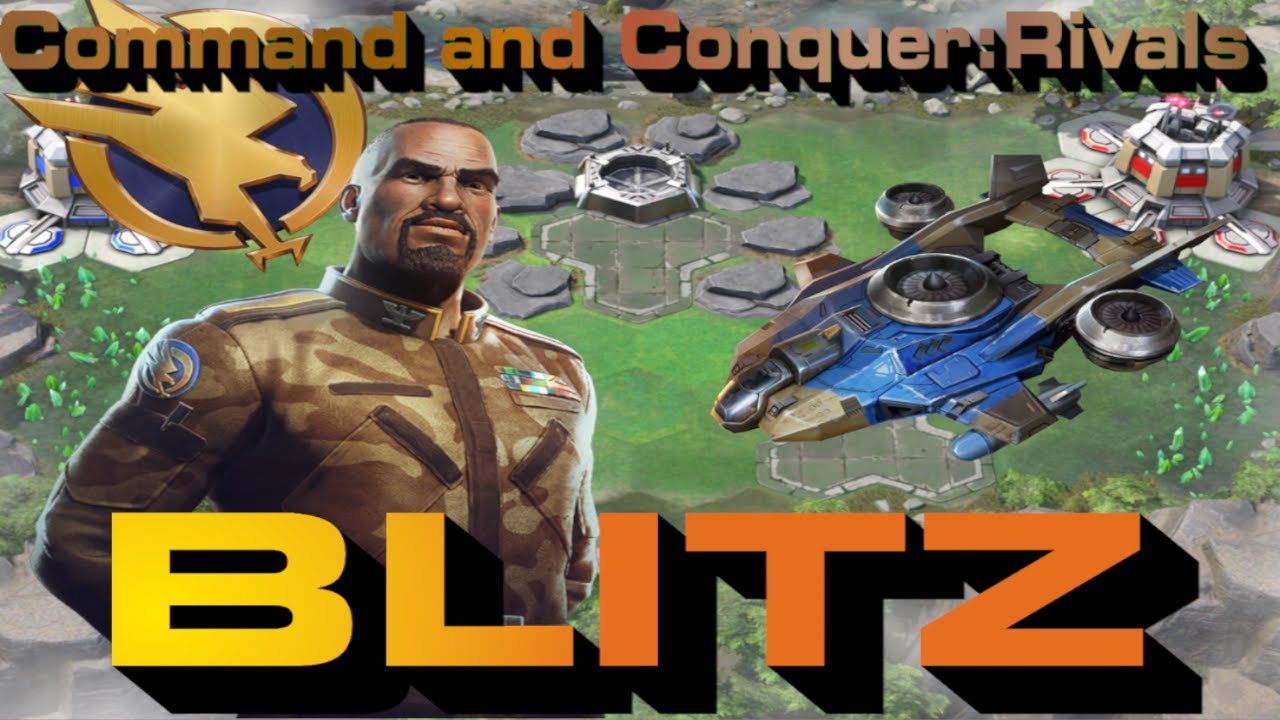 Command and Conquer:Rivals BLITZ 10-0 with Avatar and ORCA BOMBER!