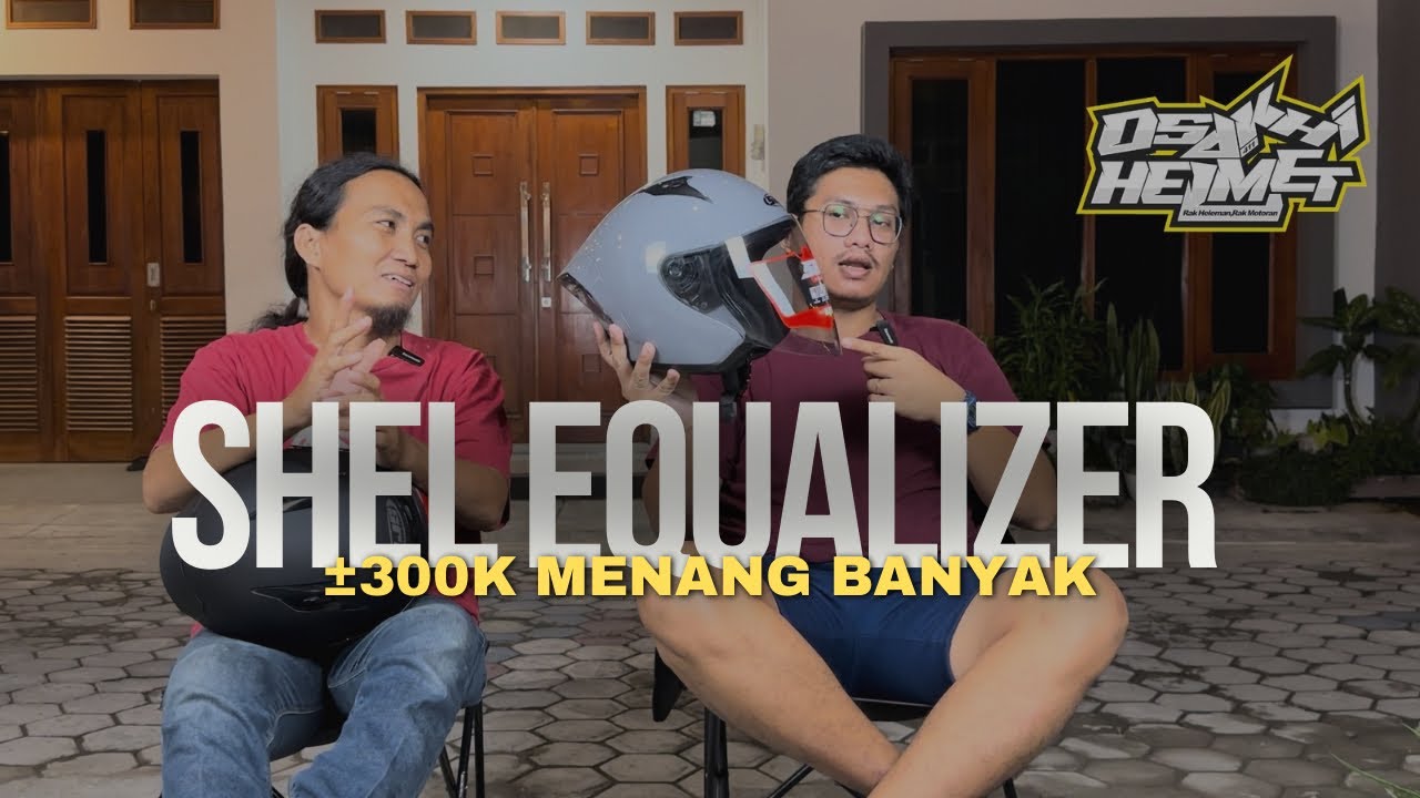 SHEL EQUALIZER penerus Helm v2 NJS KRONOZ kah? #shelequalizer #shelhelmet #njskronoz