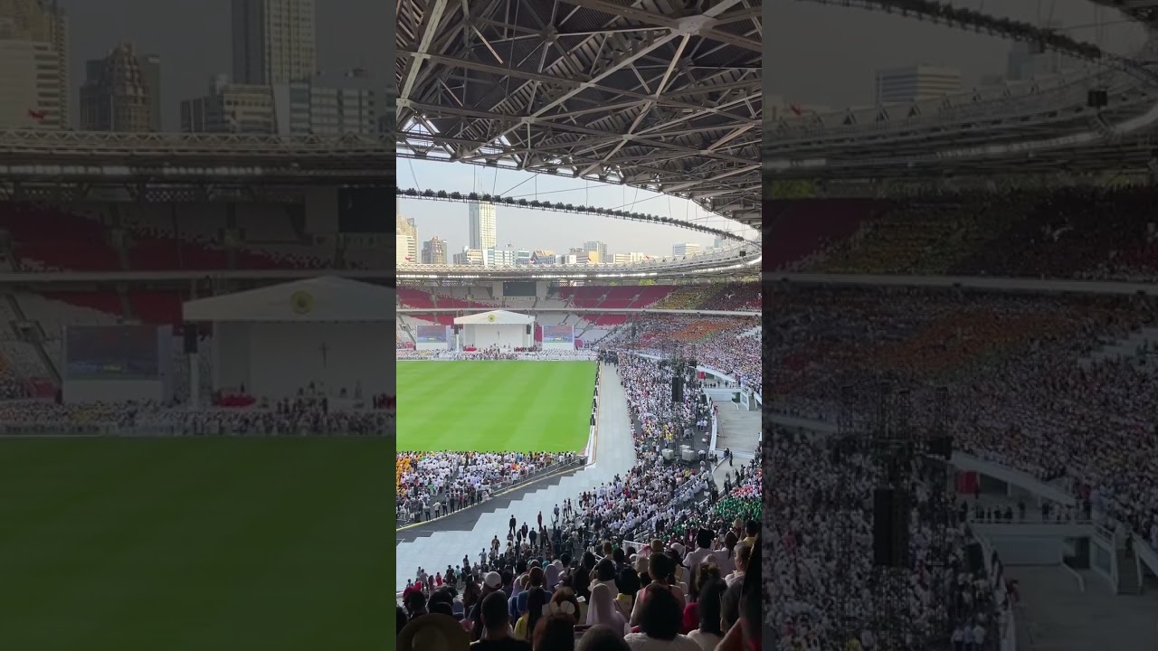 Welcome to Indonesia papa Fransisco