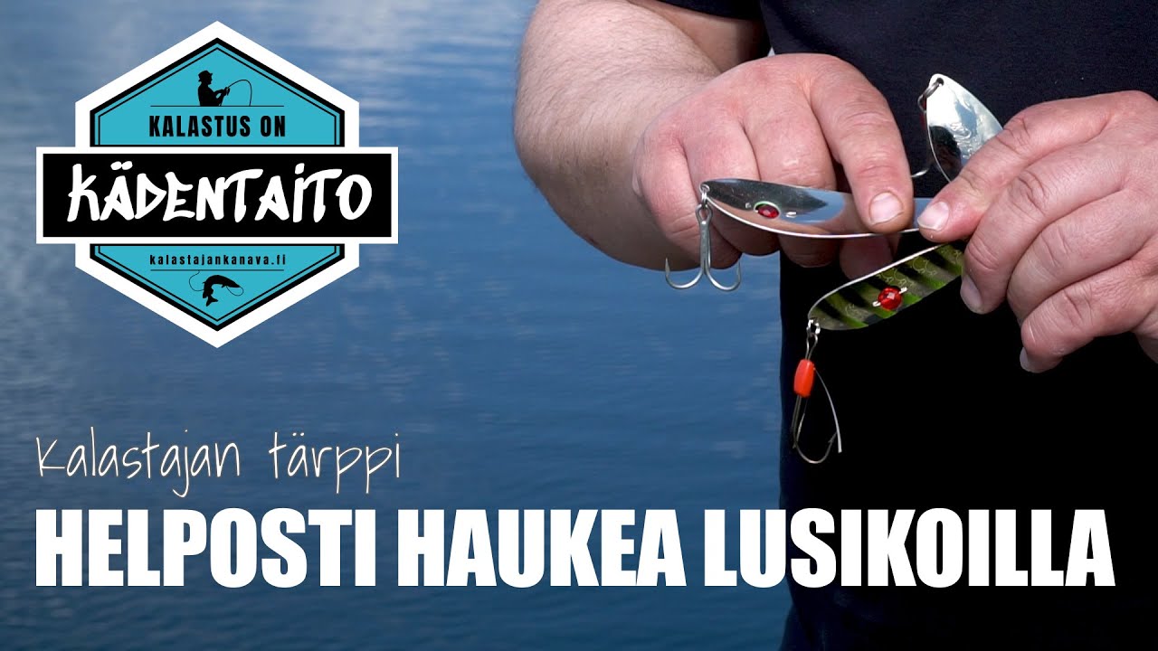 Helposti haukea lusikoilla