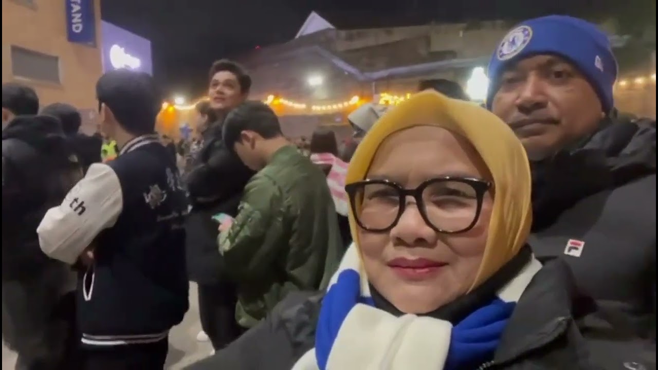 ALHAMDULILLAH! NONTON LANGSUNG CHELSEA BERTANDING DI STAMFORD BRIDGE !!