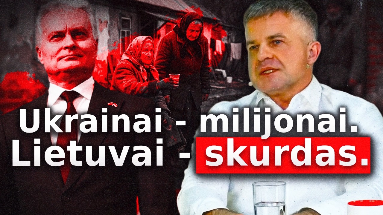 Ar užsienio politika skandina Lietuvą? Skurdas kyla, bet galvojame tik apie Ukrainą | Mozeris