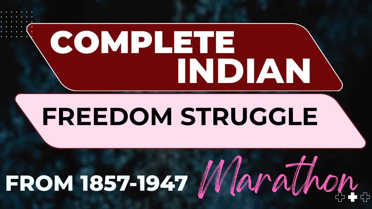 INDIAN FREEDOM STRUGGLE IN ONE VIDEO II JKSSB II JKP #jupiterclasses