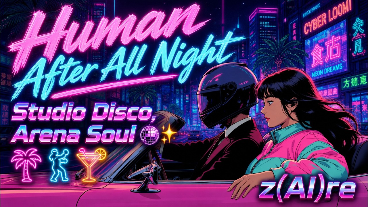 🪩 Human After All Night – Peak Disco Funk Full Track 2026 | Arena Soul Groove z(AI)re 🔥