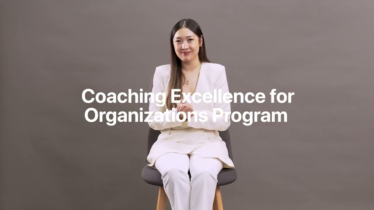 Coaching Excellence for Organizations Program