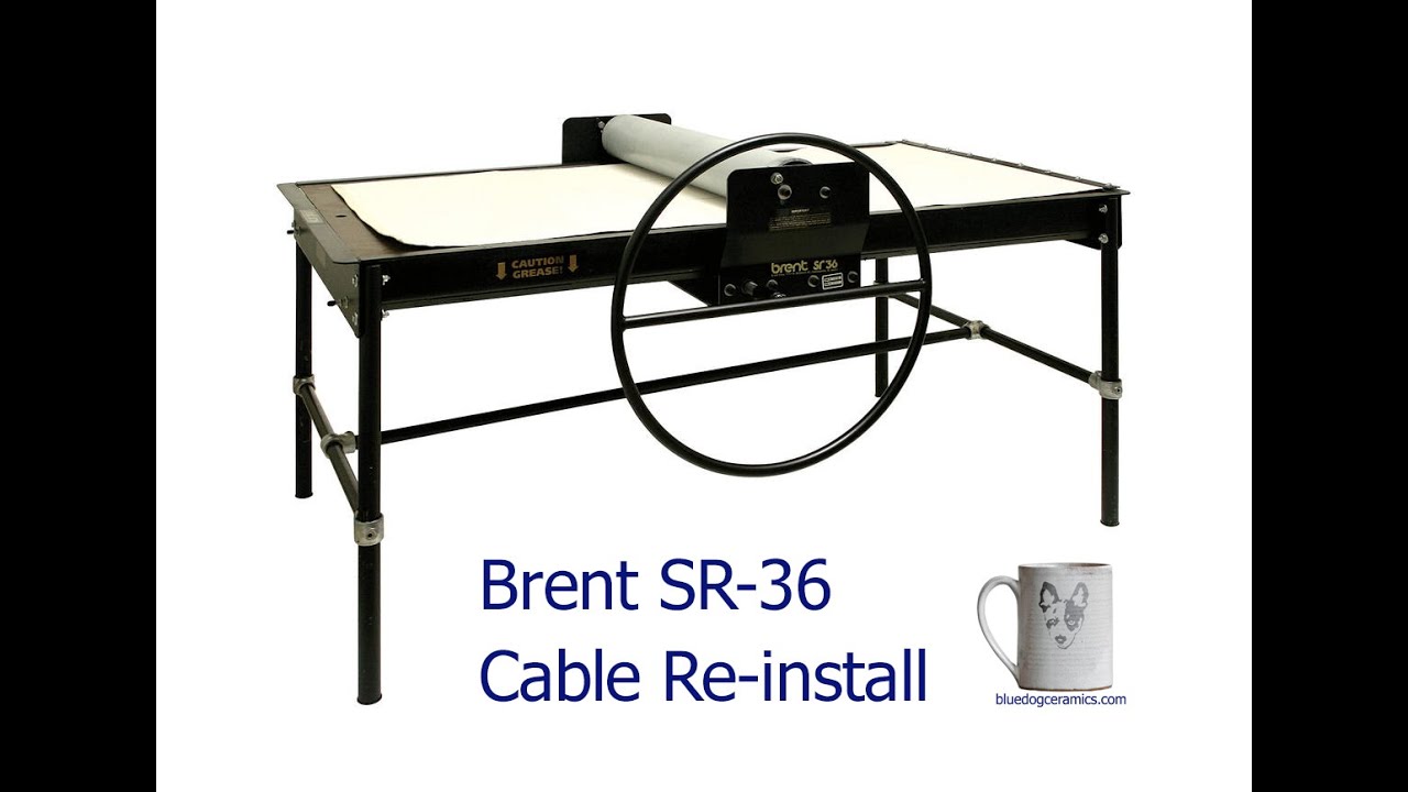 Brent SR 36 Slab Roller Cable Reinstall