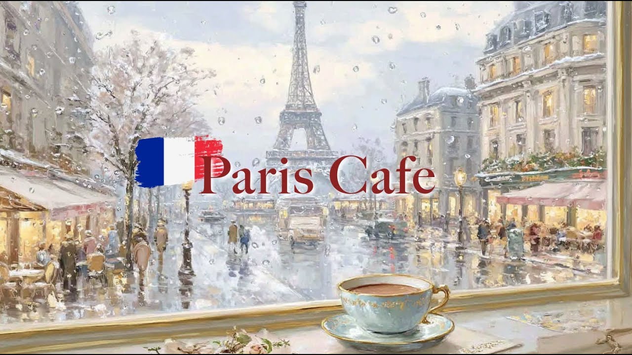 𝐒𝐭𝐮𝐝𝐲 𝐢𝐧 𝐏𝐚𝐫𝐢𝐬 📖 Cozy French Jazz & Piano — Relaxing & Focus Music