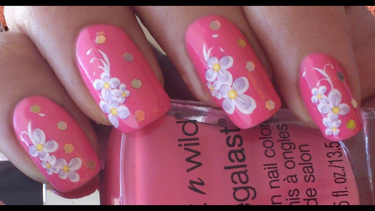 Water Decals Nail art