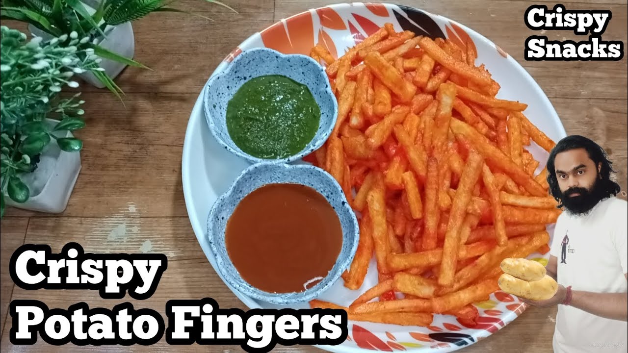 crispy potato fingers | कुरकुरा आलू फिंगर्स | आपके लिए बहुत ही tasty आलू के फिंगर लाया हुं👌