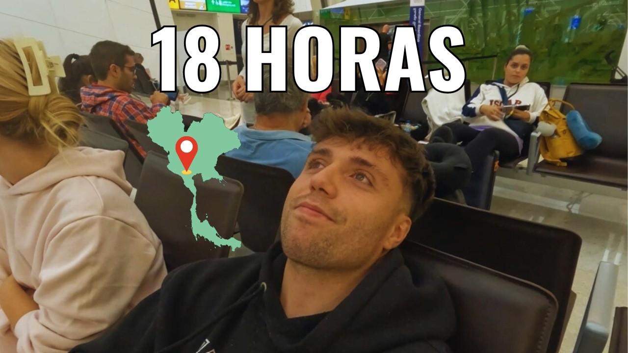 Así es viajar hasta TAILANDIA desde ESPAÑA | + 18 HORAS DE VUELO ✈️