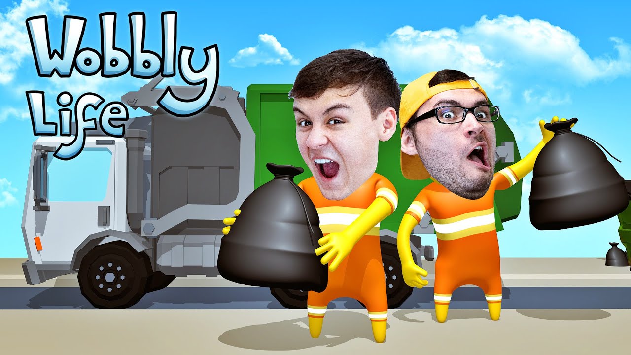 WIR ARBEITEN ALS MÜLLMANN?! - Wobbly Life #3