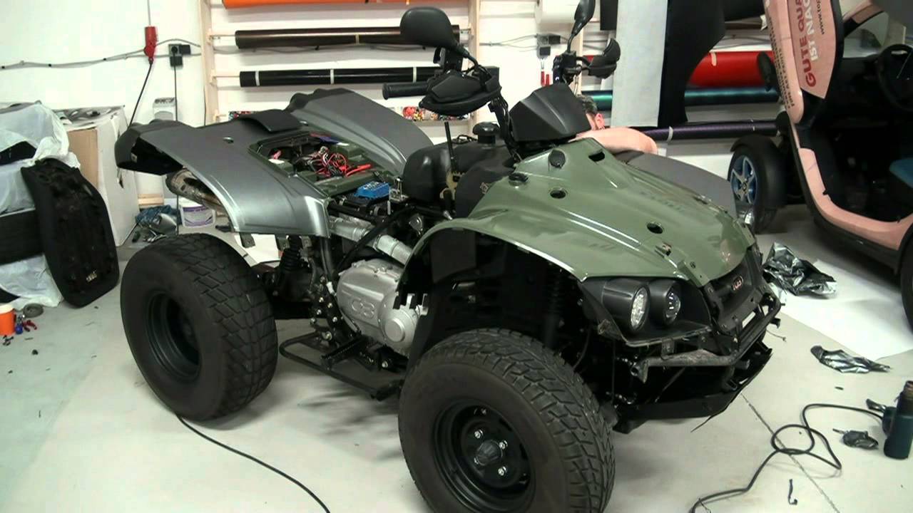 ATV Folierung Car Wrapping time lapse