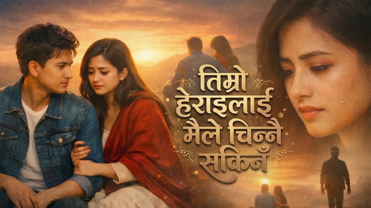 Nepali Love Song | Timro Herailai Maile Bujnai Sakina | तिम्रो हेराइलाई मैले चिन्नै सकिनँ | ❤️👍️