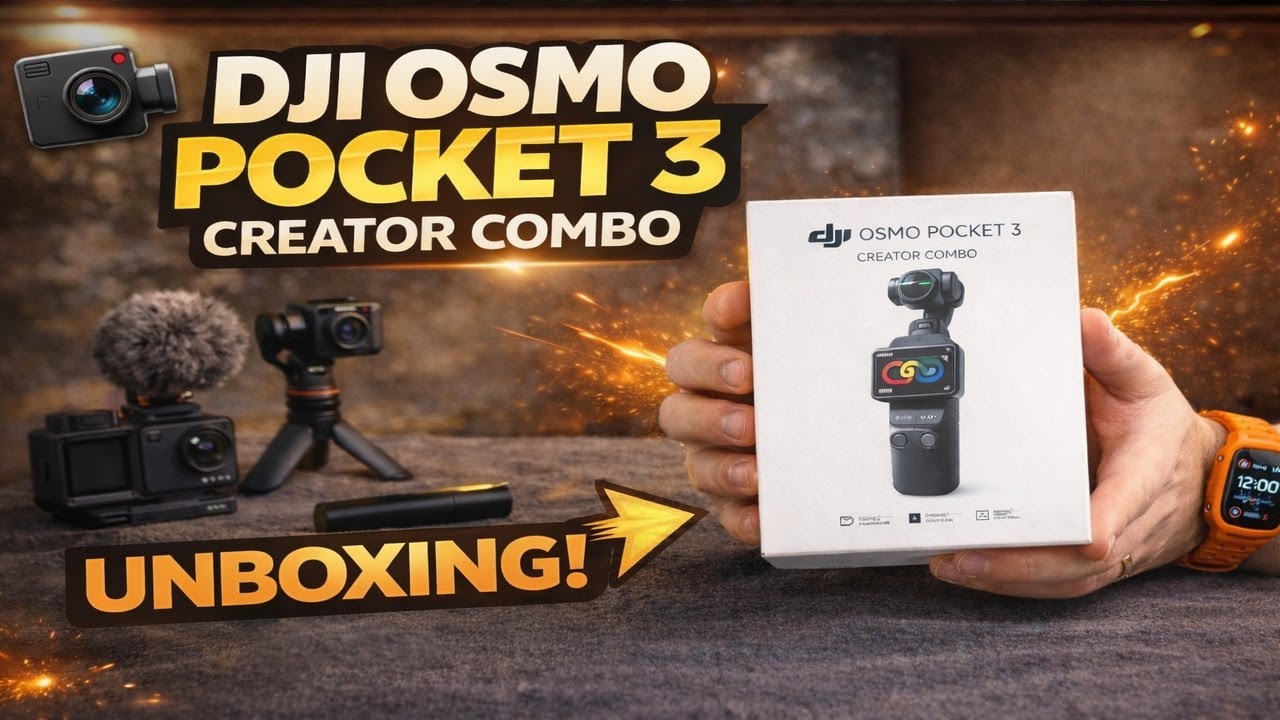 First Ever DJI Osmo Pocket 3 Unboxing! My Honest Reaction & First Impressions