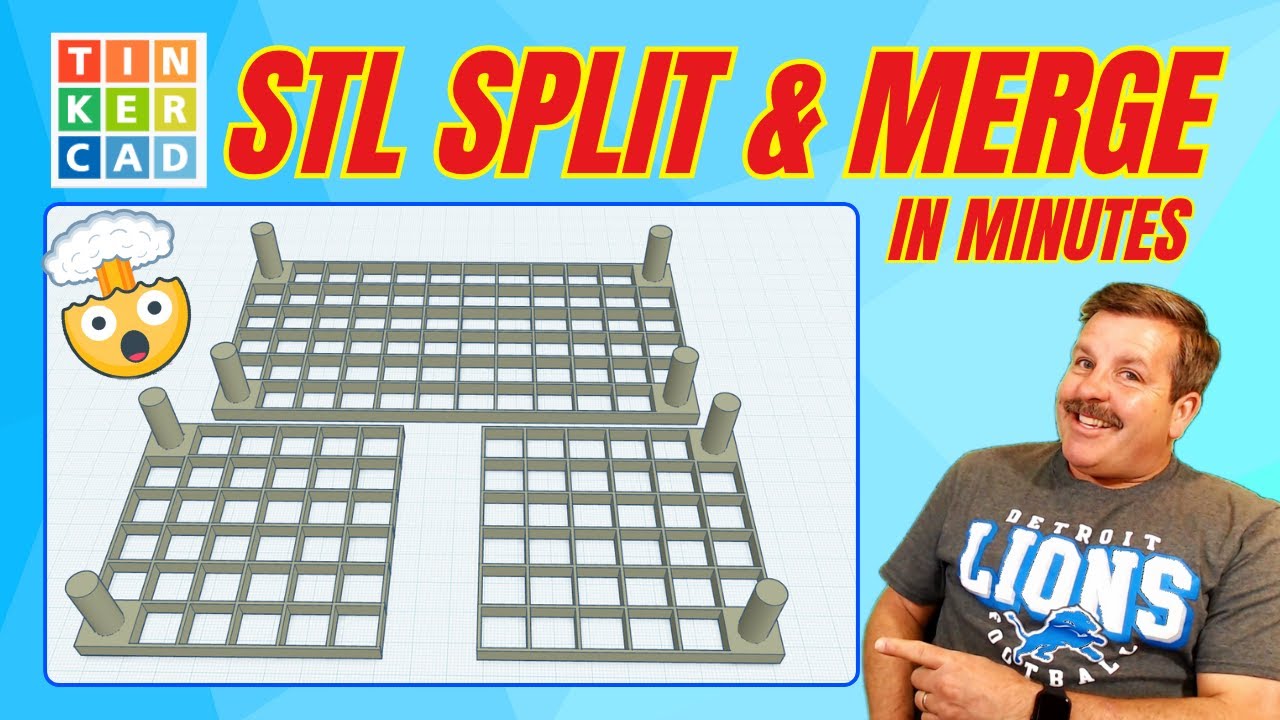 Split & Merge STL Files Must Know Tinkercad Tips & Tricks in Minutes!