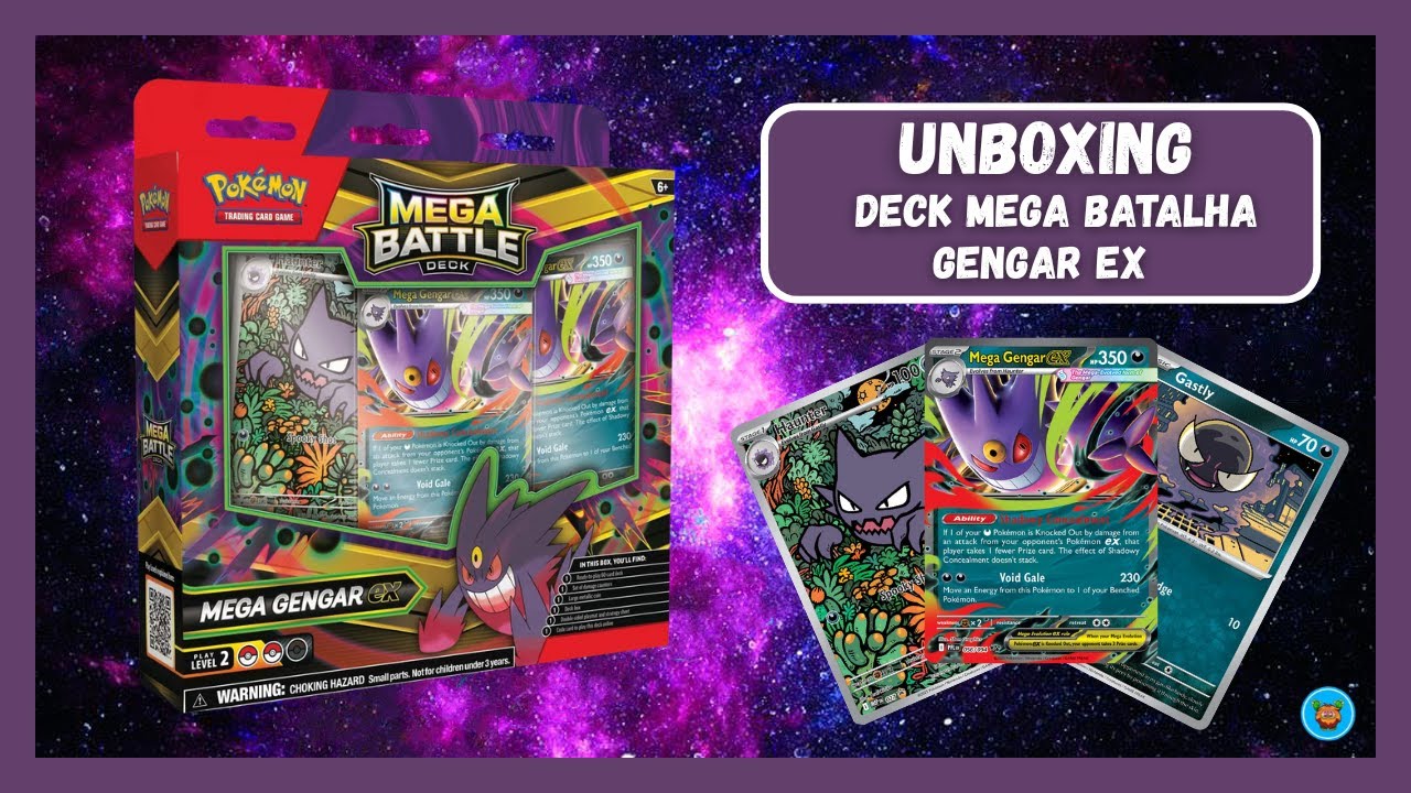 Unboxing Deck Mega Gengar EX