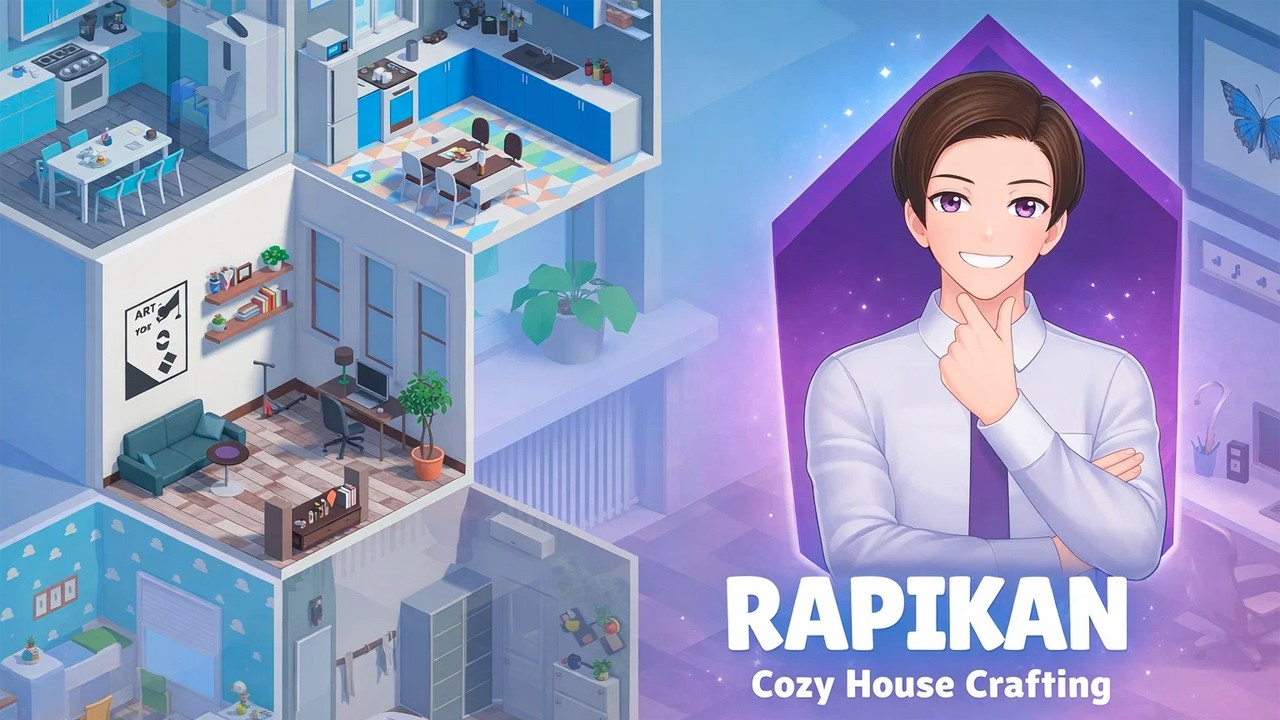 RAPIKAN : Cozy House Crafting Android Gameplay