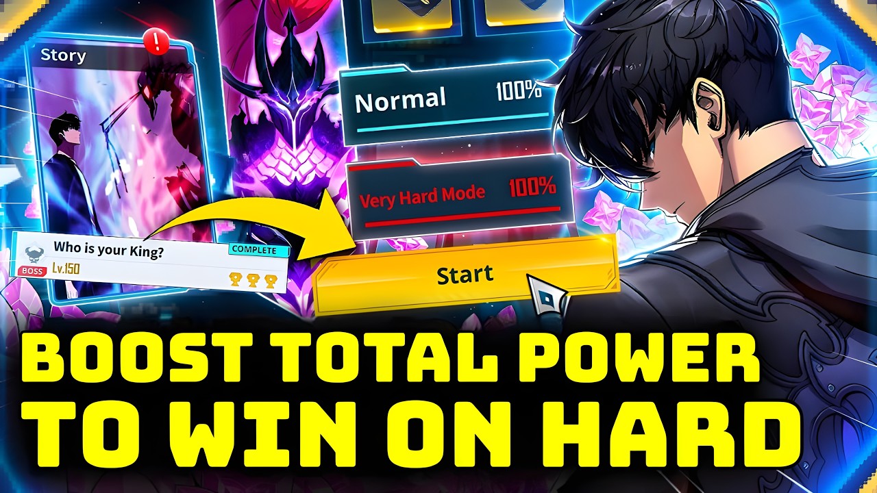 PRO WAYS TO DRASTICALLY BOOST YOUR TOTAL POWER IN SOLO LEVELING ARISE!