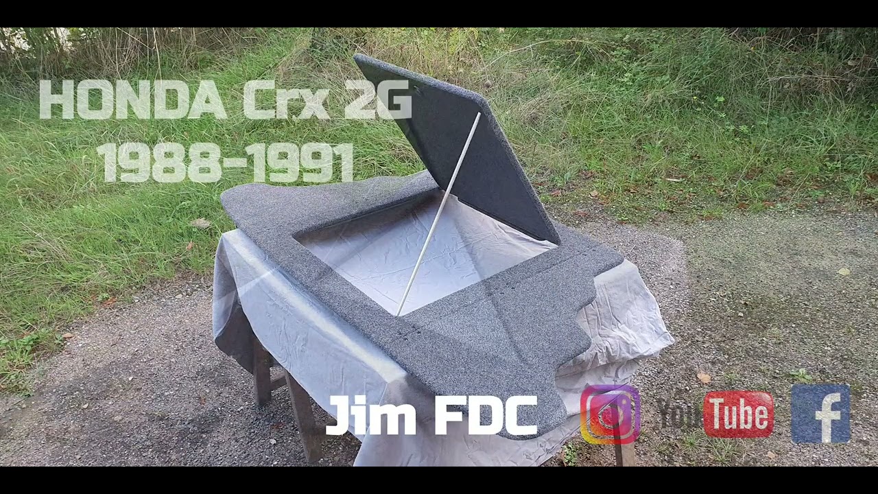 FDC - HONDA Crx 2G (Gris anthracite)