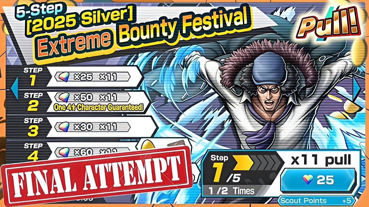 Back For Revenge! EX Kuzan Banner SHAFTED Me 6 Months Ago! | One Piece Bounty Rush