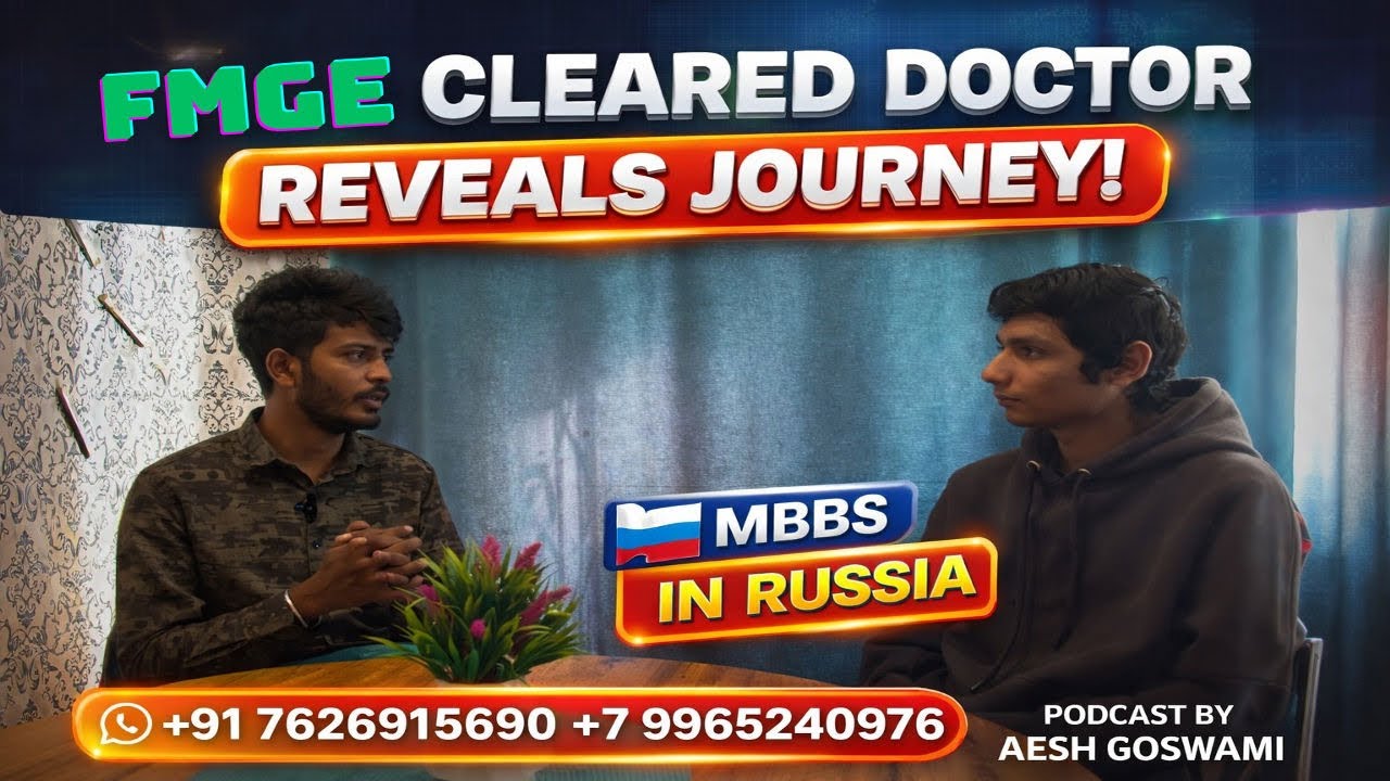 Complete Guide to FMGE, MBBS & MD | Podcast with FMGE Cleared Dr. Maruthi