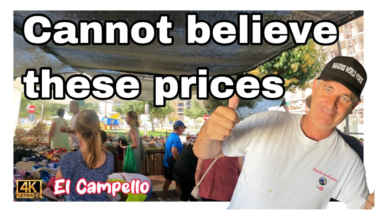 El Campello Market Walking Tour | Costa Blanca Spain 🌞🛒
