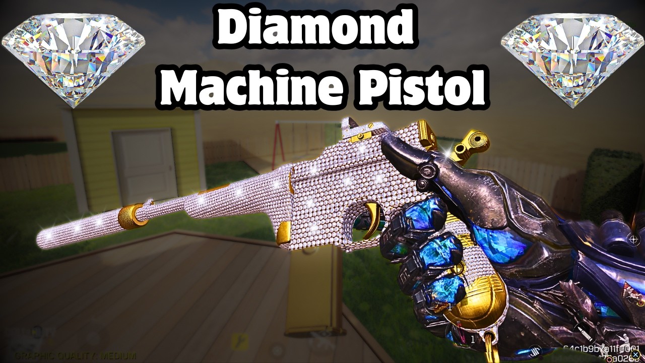 Пистолет Diamond Machine!! 💎👀