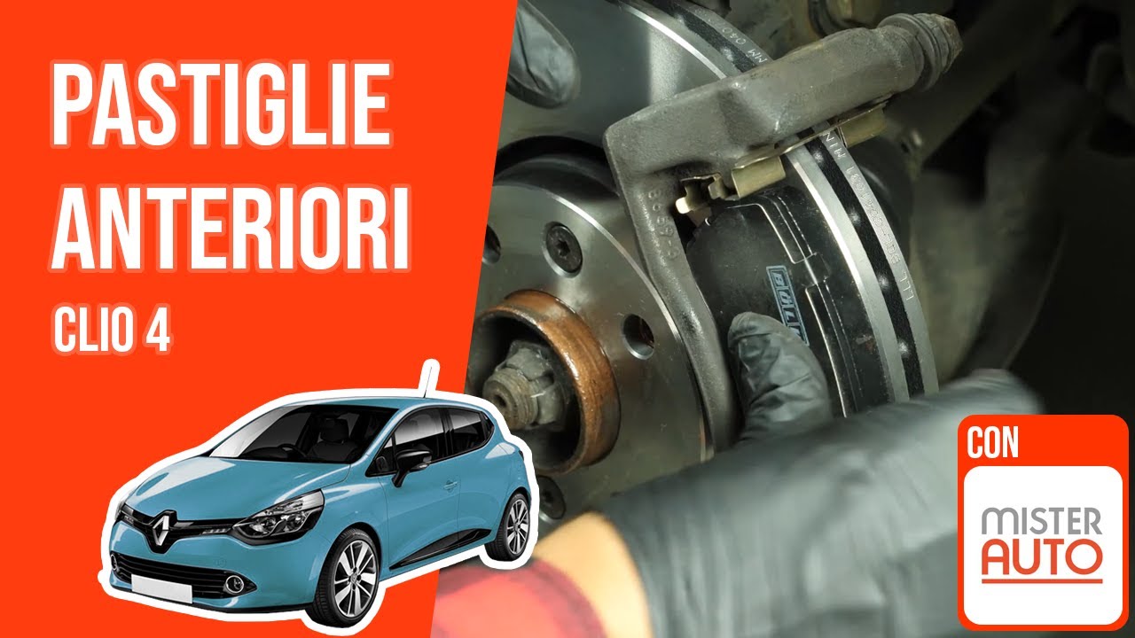 Cambio pastiglie anteriori Clio 4 🚗