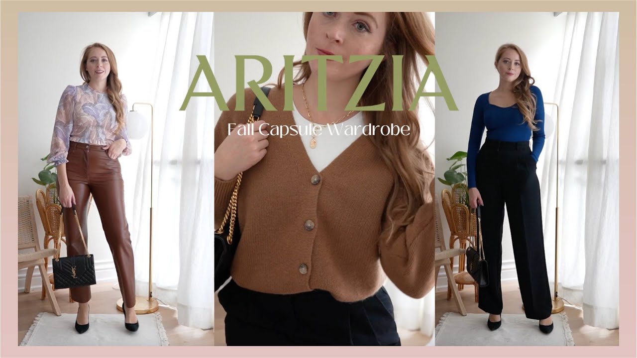 Aritzia Fall Capsule Wardrobe - How to Style & Best Value Pieces