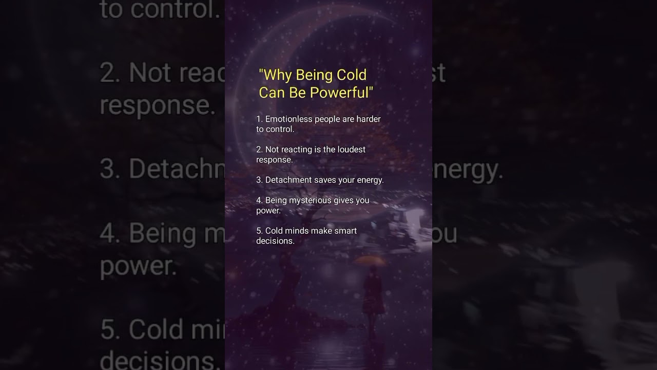 The Dark Power of Not Caring Anymore