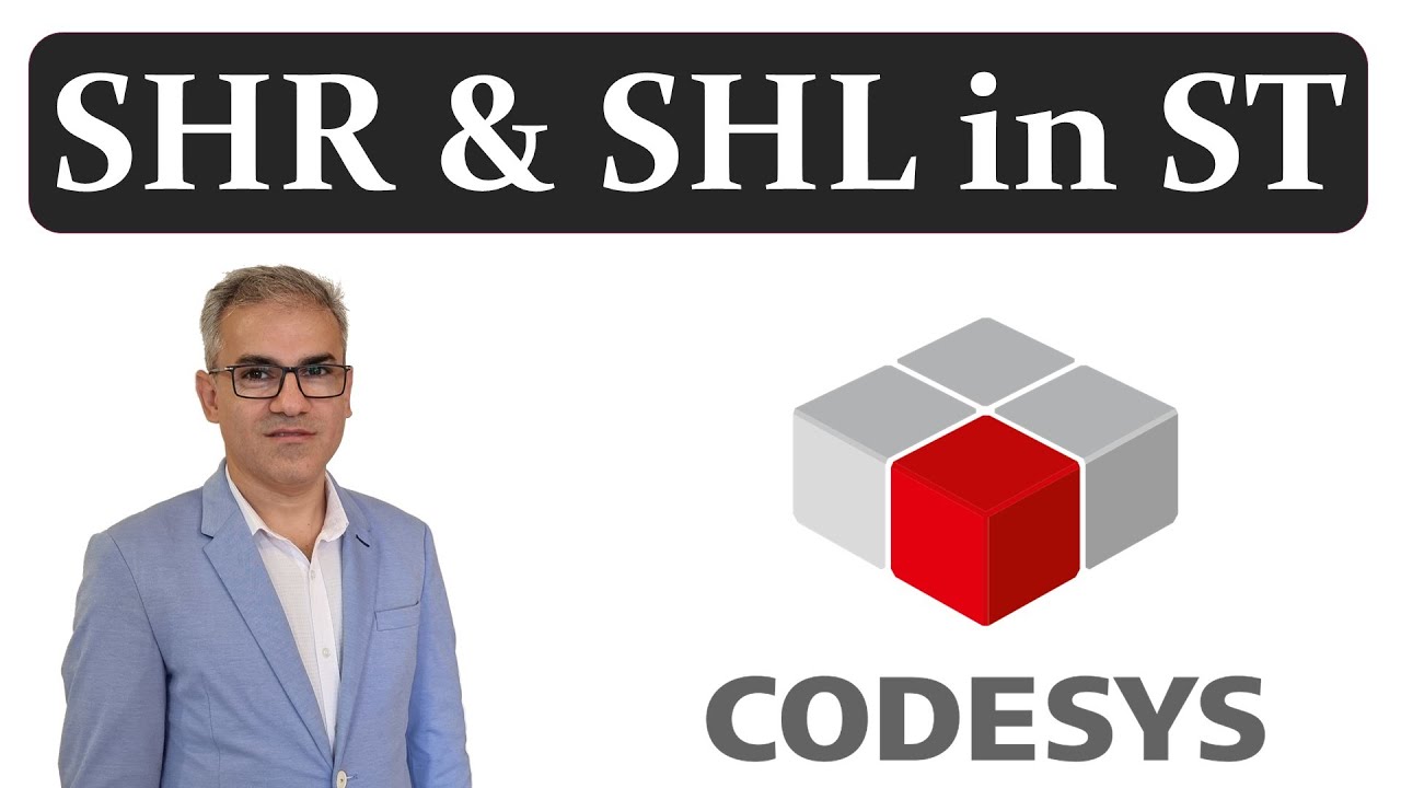CODESYS: SHL and SHR instructions in structured text (ST) #codesys #plcprogramming #iec61131 #plc