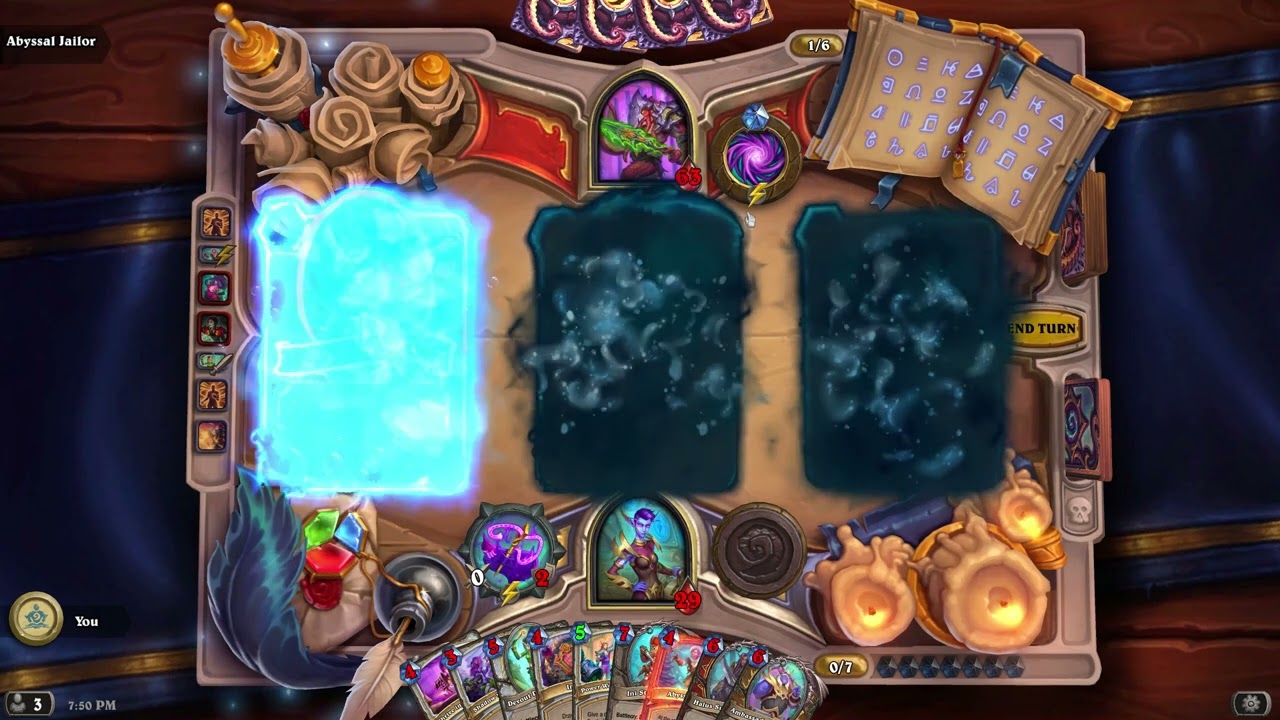 Hearthstone - Book of Heroes - Faelin vs Abyssal Jailor