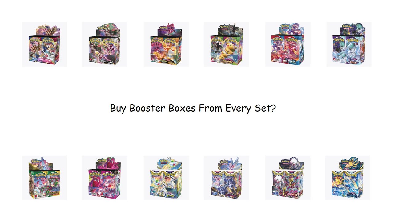Pokemon Investing: Should You Invest in Booster Boxes from Every Set?