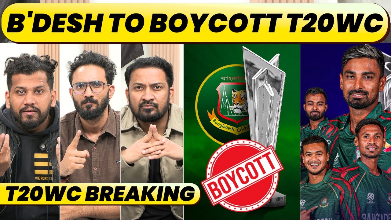 🔴BREAKING: BCB'S REPLY TO ICC, BANGLADESH TO BOYCOTT T20 WORLD CUP, NO TO NATIONAL HUMILIATION!